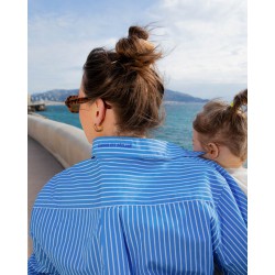 CHEMISE RAYURES BLEUES...