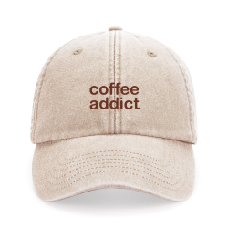 CASQUETTE "COFFEE ADDICT"