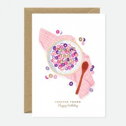 CARTE CHEERIOS FOREVER YOUNG