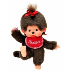 MONCHHICHI CLASSIC FILLE ROUGE
