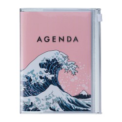 AGENDA A6 JAPAN/WAVE PINK 2026