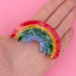 PINCE A CHEVEUX ARC-EN-CIEL