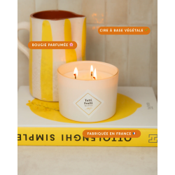 BOUGIE 3 MECHES - TUTTI FRUTTI