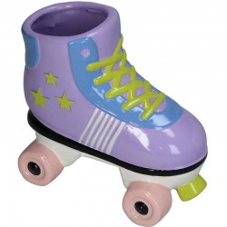 CACHE-POT ROLLER SKATE