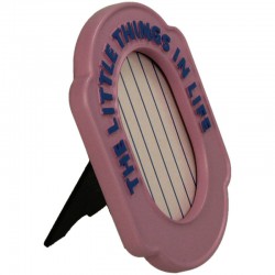 CADRE PHOTO POLYRESINE MAUVE