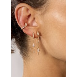 BOUCLES D'OREILLES LOSANGE...