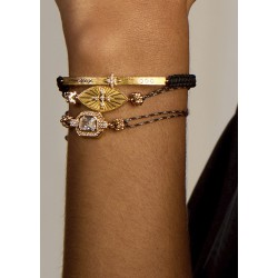 BRACELET CHENNAI IRIS OR