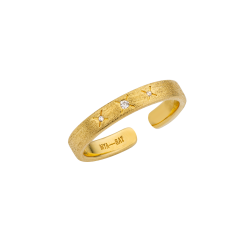 BAGUE MINI CUFF STAR OR