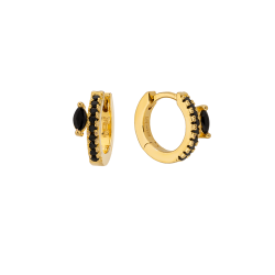 BOUCLES D'OREILLES BLACK...