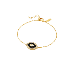 BRACELET BLACK TIKA OR