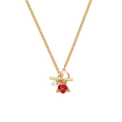 COLLIER GOLD ENGLISH ROSE...