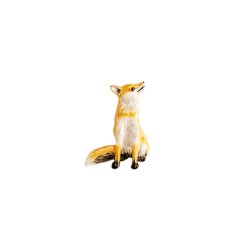BROCHE ENAMEL FOX