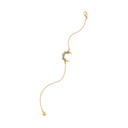 BRACELET GOLD NIGHTSHADE MOON