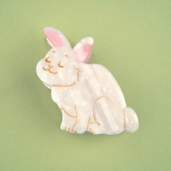 PINCE A CHEVEUX LAPIN