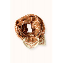 FOULARD LATIKA TIRGO RUST