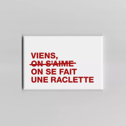 MAGNET " VIENS, ON S AIME...