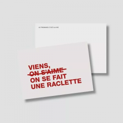 CARTE "CHEESE & LOVE"