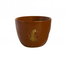 CUP LARGE LEOPARD