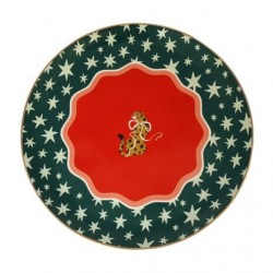 ASSIETTE EN CERAMIQUE LEOPARD