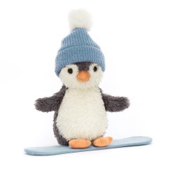 PELUCHE PINGOUIN SNOWBOARD