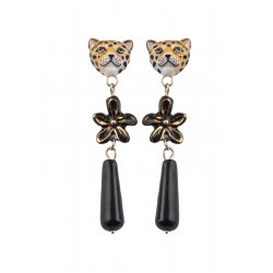 BOUCLES D'OREILLES LEOPARD...