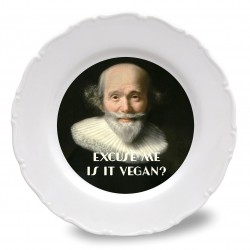ASSIETTE DECORATIVE VEGAN