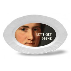 PLAT DECORATIF DRUNK