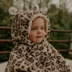 PONCHO BEBE VELOURS TEDDY...