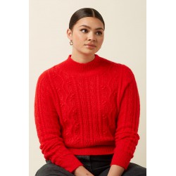 PULL NILDE LEON FIERY RED