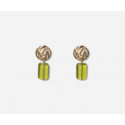 BOUCLES D'OREILLES SUNNI VERT