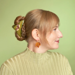 PINCE A CHEVEUX CHATAIGNIER