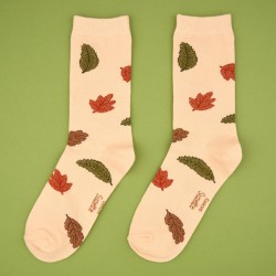 CHAUSSETTES FEUILLES D'AUTOMNE