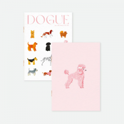 LOT DE 2 CARNETS - DOGUE