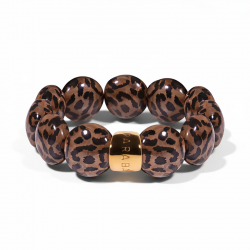BRACELET BOMBOM FELI NOISETTE