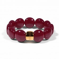 BRACELET BOMBOM PRUNE