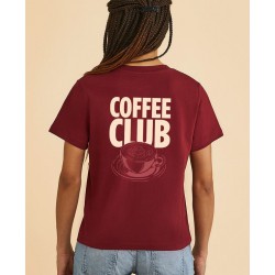 T-SHIRT FEMME COFFEE CLUB