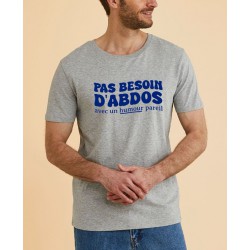 T-SHIRT HOMME HUMOUR ABDOS