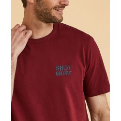 T-SHIRT HOMME SHOT QUI PEUT