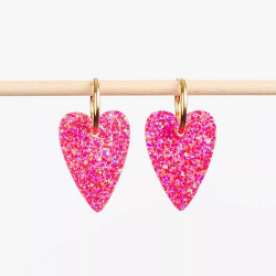 BOUCLES D'OREILLES COEUR...