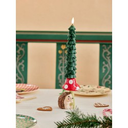 LOT DE 2 BOUGIES LED - SAPIN