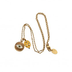 COLLIER SACHA DOUBLE COEUR...