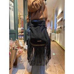 LE CHAMANE SUEDE NOIR