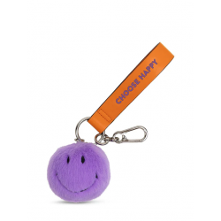 BAG CHARM SMILEY ECO FUZZY