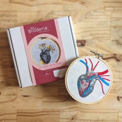 KIT BRODERIE COEUR