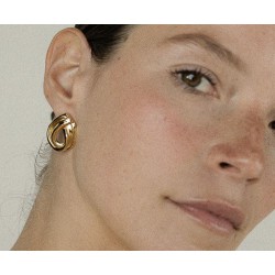 BOUCLES D'OREILLES NEOLI DORE