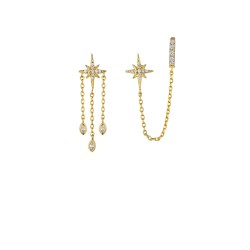 BOUCLES D'OREILLES DIWALI SKY