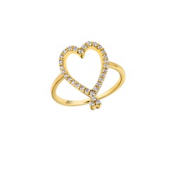 BAGUE TWIN HEARTS
