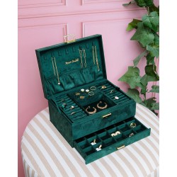 BOÎTE A BIJOUX DENISE VERT