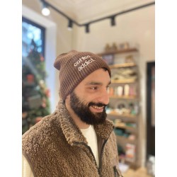 BONNET BRUN COFFEE ADDICT