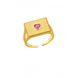 BAGUE HEART- I LOVE YOU OR